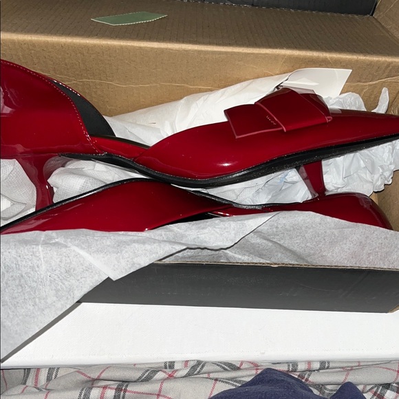 Fashion Nova Bold Red Heels - Picture 1 of 10